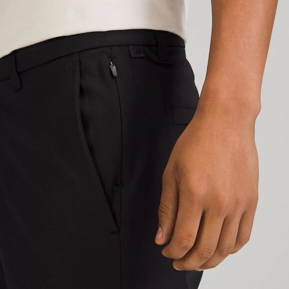 NWOT Lululemon Black Commission Slim-Fit Pant 39" Length Warpstreme, Size 30 - Picture 4 of 14